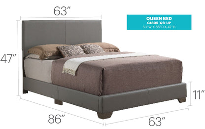 Glory Aaron Queen Platform Bed for a Bedroom