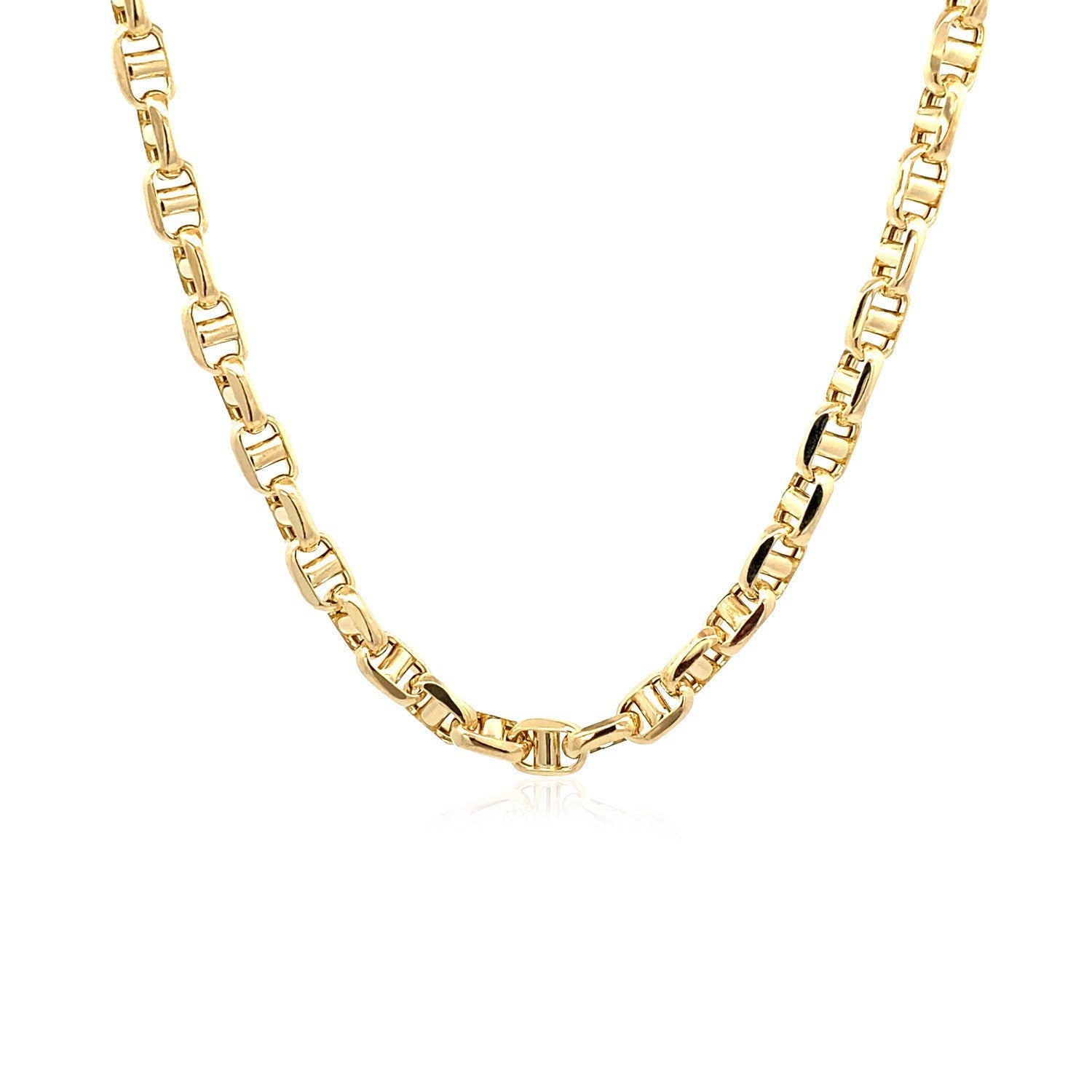 4.5mm 14k yellow gold anchor chain necklace by Bids.com on Tampa Home & Garden Store