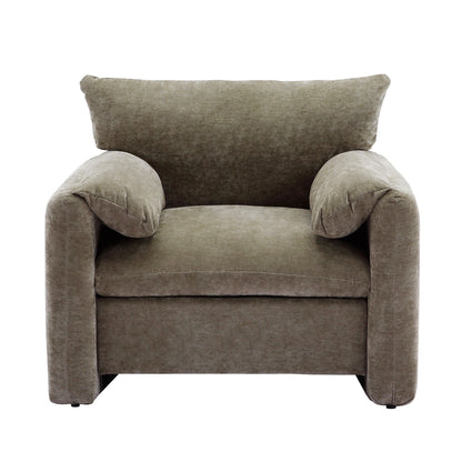 The Matcha Green Accent Sofa and Lounge Chair