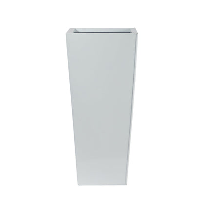 22" Decorative Metal Tower Vase - Tampa Home & Garden Store