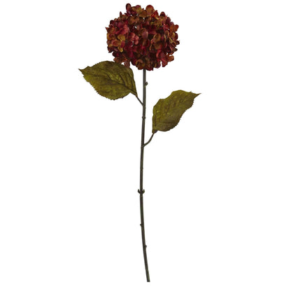 22” Fall Hydrangea Artificial Flower (Set of 6) - Tampa Home & Garden Store
