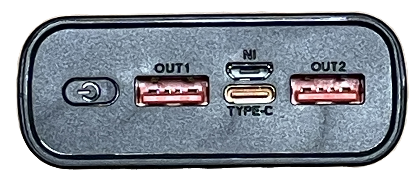 River Country Gear Fast 22.5W USB Slim Charger gray metal body with dual USB-A ports on Tampa Home & Garden Store