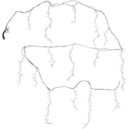 220-Light Starburst Cool White LED Icicle Light Set - Tampa Home & Garden Store