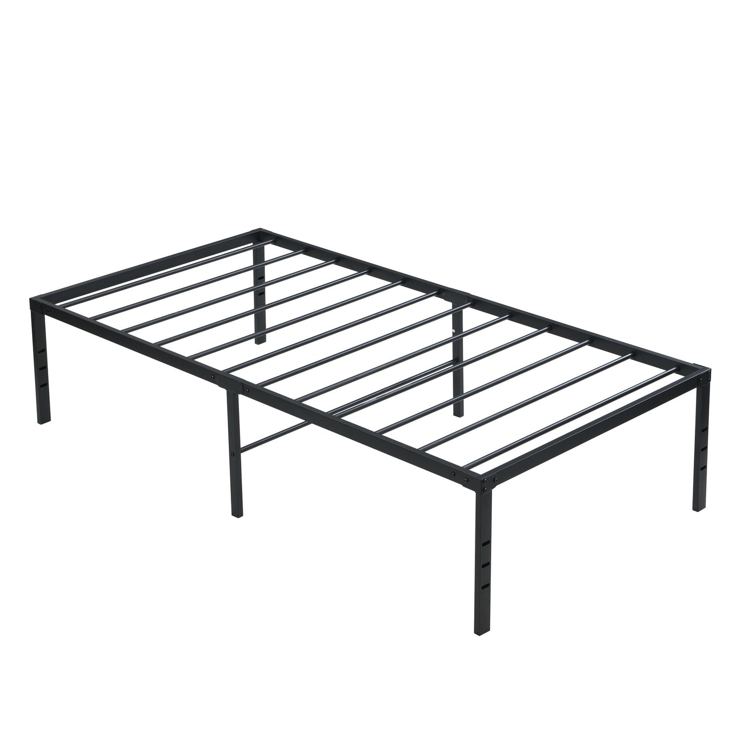 Heavy Duty Metal Bed Frame with Quiet Support