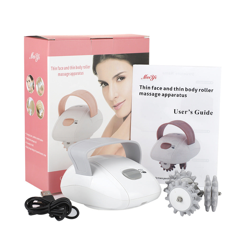 USB Face-Lifting And Slimming Head Roller Massager Body Sculpting Beauty Body 3D Massage Head - Tampa Home & Garden Store