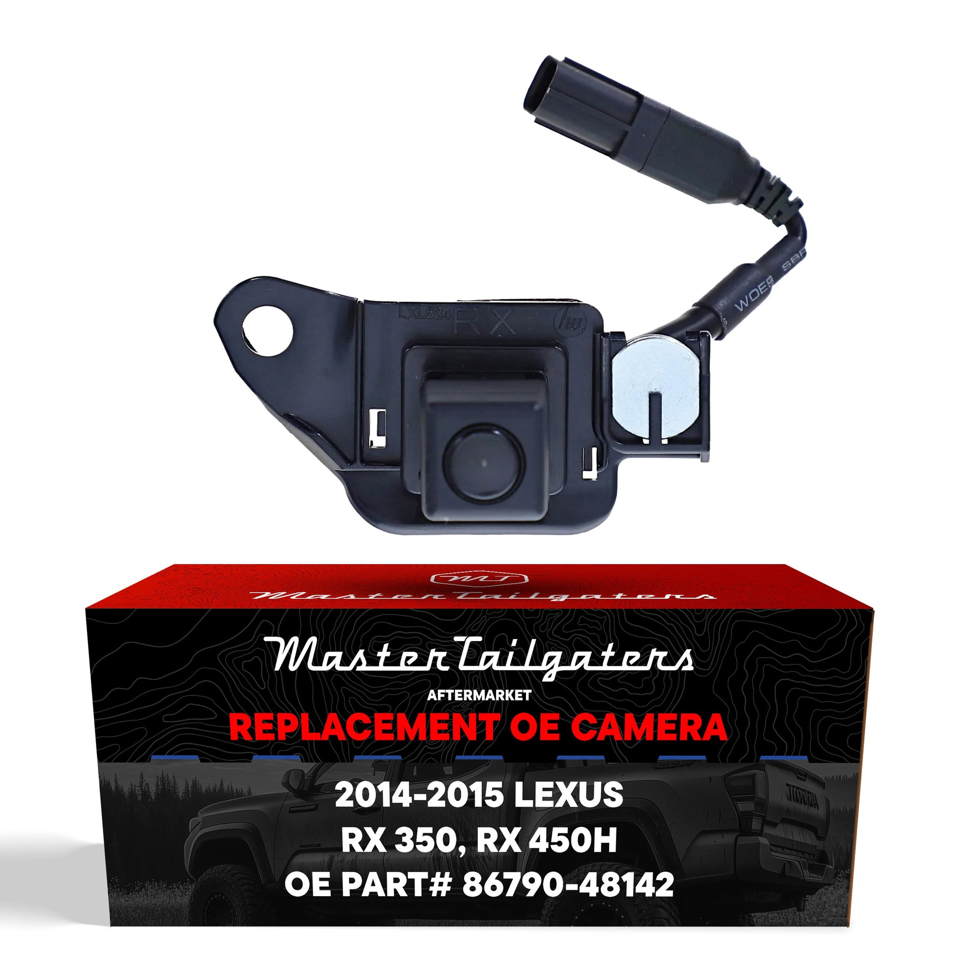 Backup camera for Lexus RX 350/RX 450h 2014-2015 OEM replacement by Master Tailgaters on Tampa Home & Garden Store