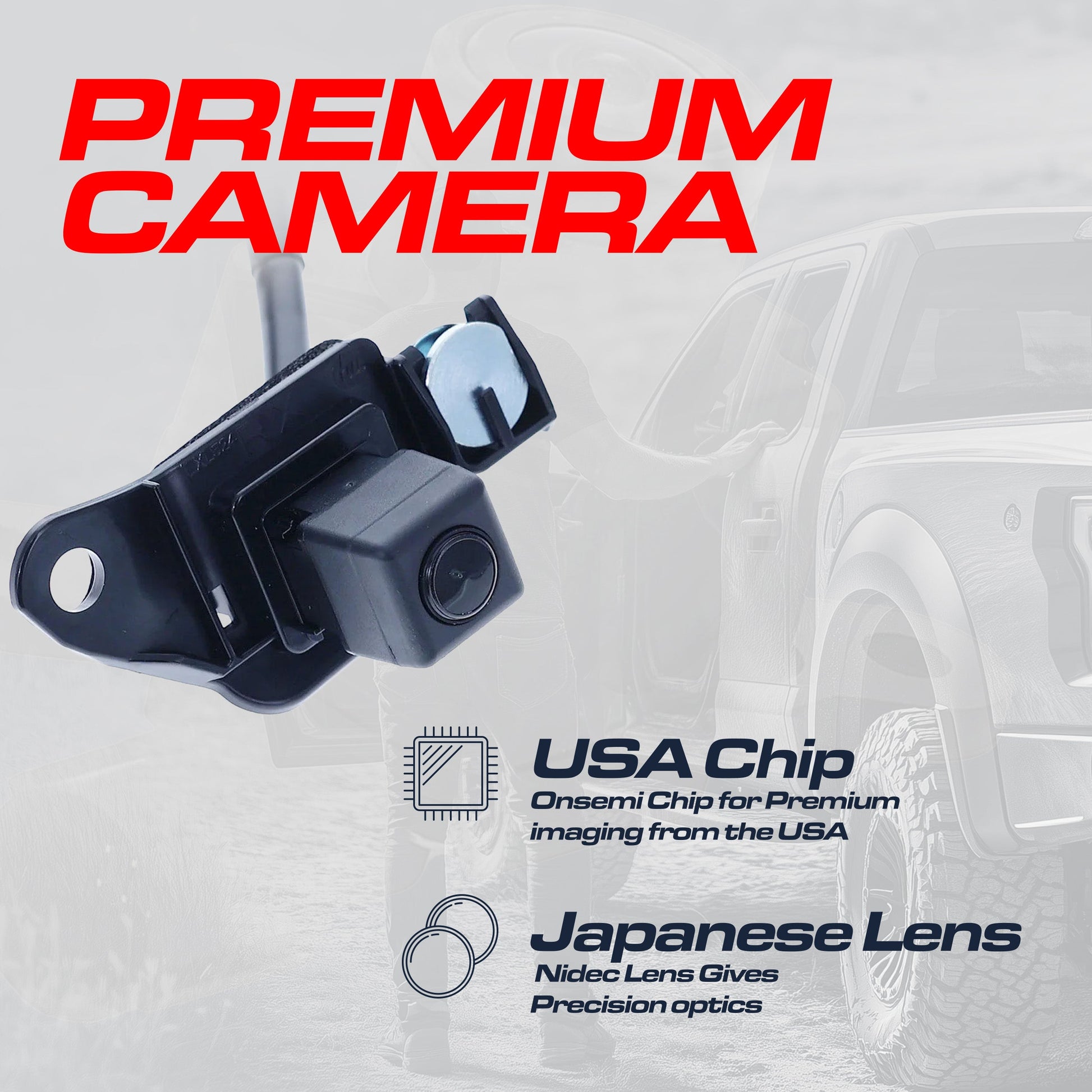 Lexus RX 350/450h OEM backup camera Master Tailgaters, part 86790-48142, black housing on Tampa Home & Garden Store