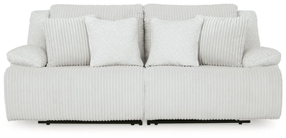 Top Tier Corduroy Reclining Sectional with Chaise