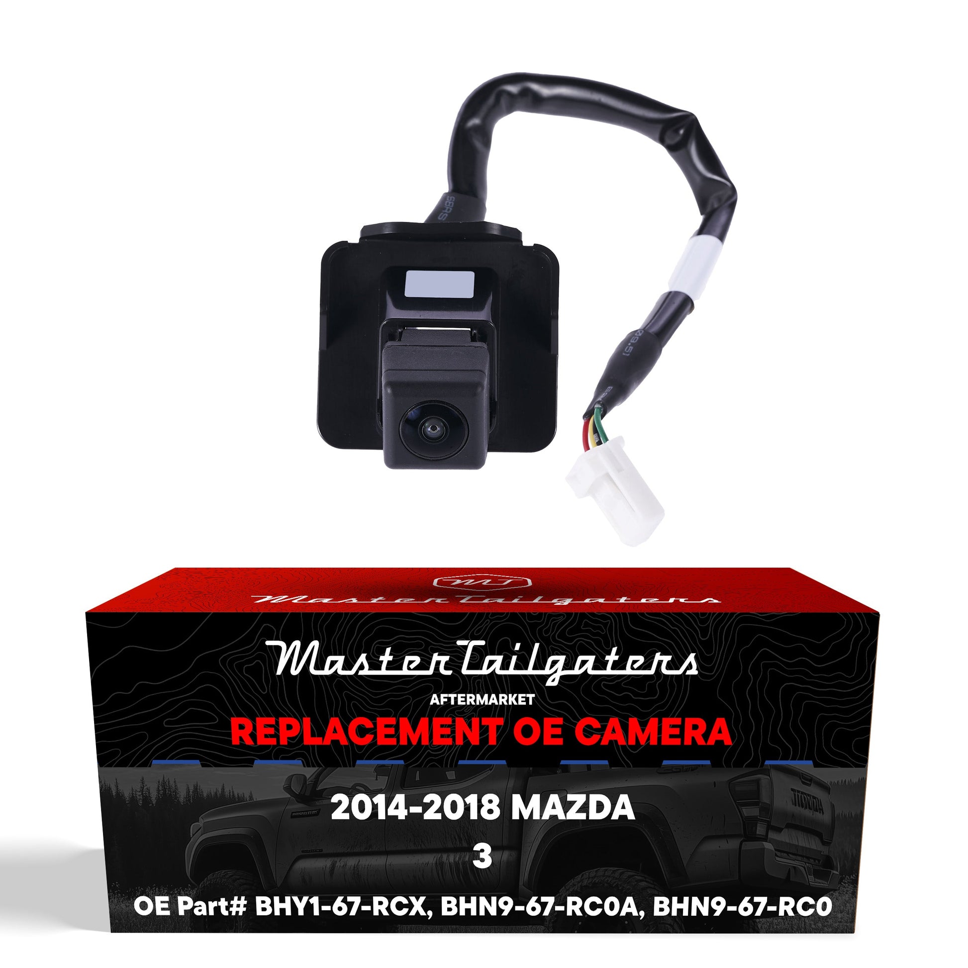 Master Tailgaters Mazda 3 backup camera 2014-2018 BHY1-67-RCX/BHN9-67-RC0A on Tampa Home & Garden Store