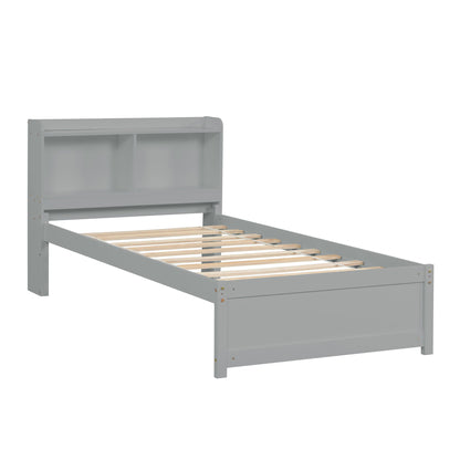 Twin Bed With Trundle And Storage Bookcase