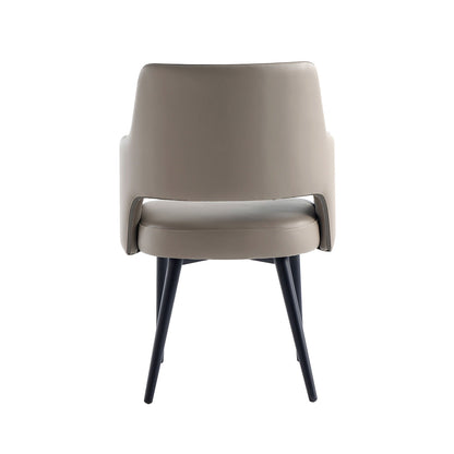 Modern Tremont Dining Armchair and Steel Frame