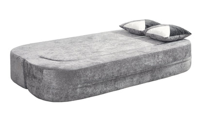 Convertible Eggshell Sofa Bed for Small Spaces