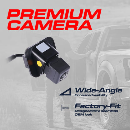 Backup camera Mazda 6 2014-2015 OEM, Master Tailgaters, black housing, wide-angle view on Tampa Home & Garden Store