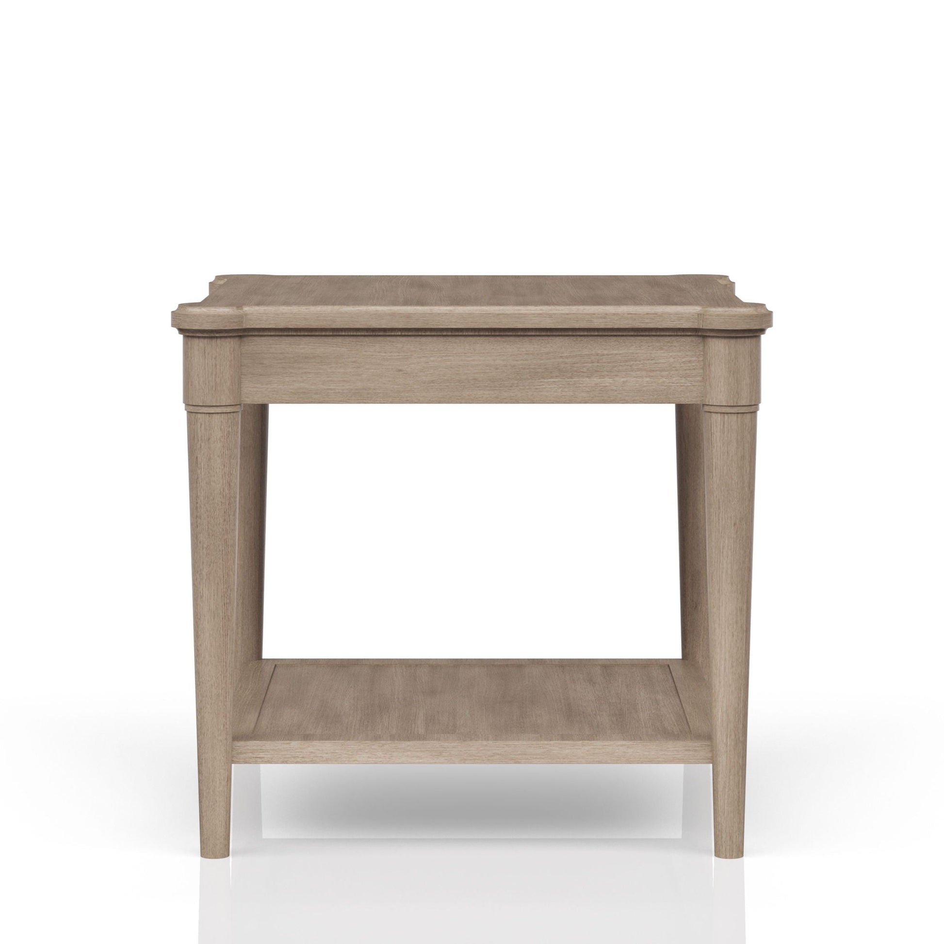 End Table With Storage Drawer in light oak wood by Unique Piece Furniture on Tampa Home & Garden Store