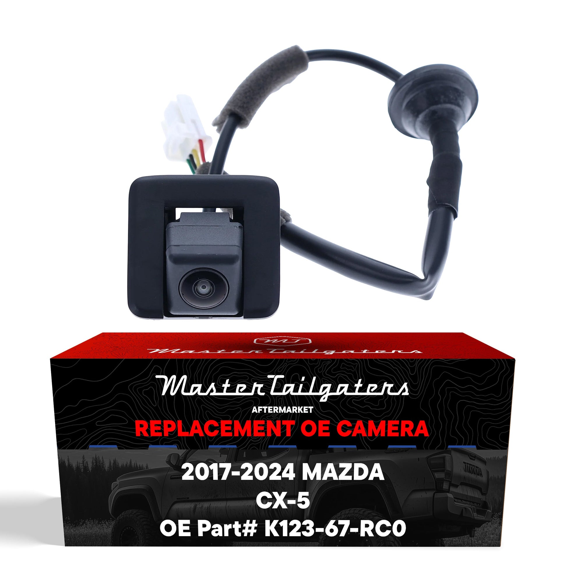 Backup camera for Mazda CX-5 w/o AVM by Master Tailgaters, OEM replacement on Tampa Home & Garden Store