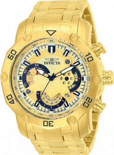Invicta Women's Pro Diver gold-tone stainless steel watch with tachymeter bezel on Tampa Home & Garden Store