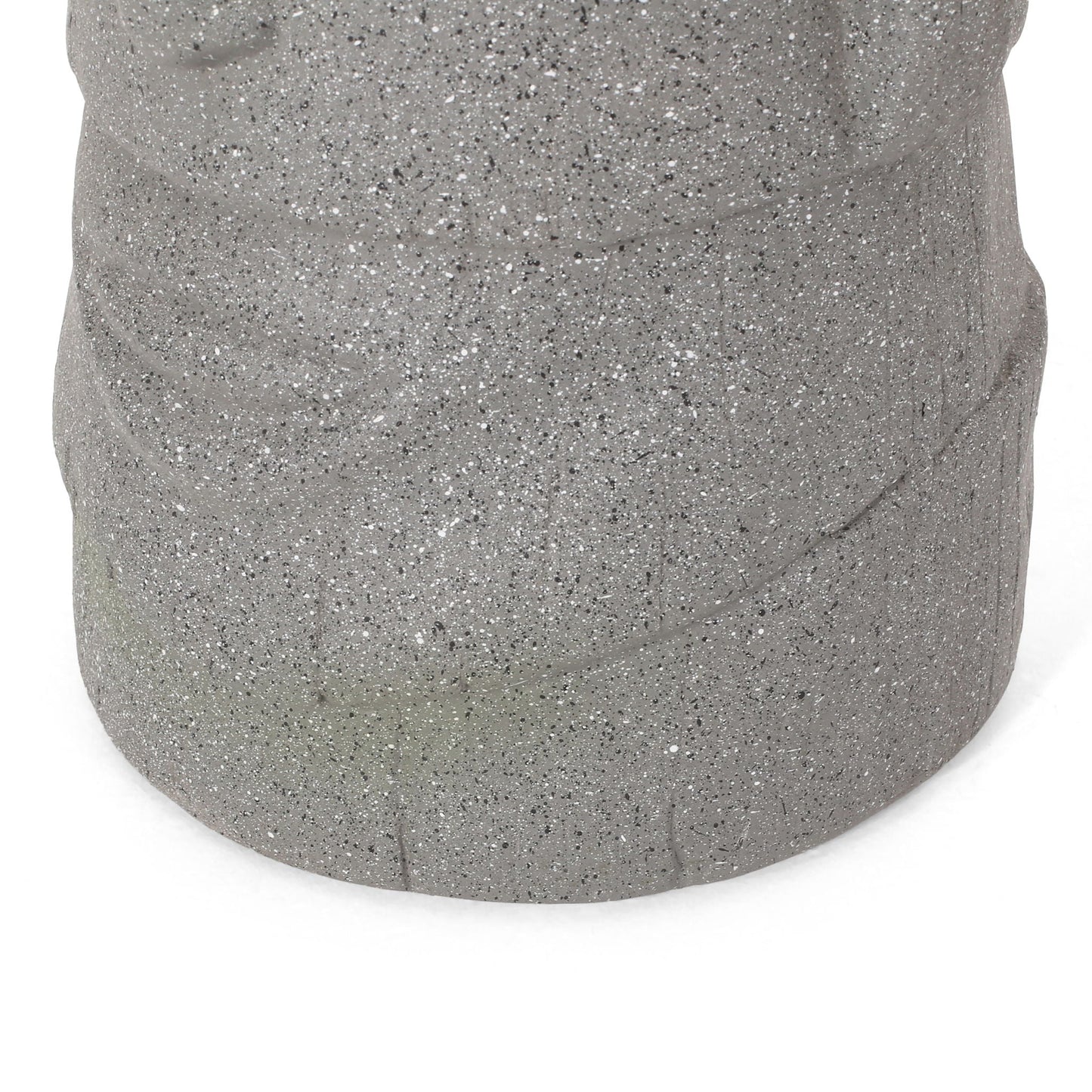 Planter Classic Flower Planter magnesium oxide stone gray speckled finish HouseOfZazla on Tampa Home & Garden Store