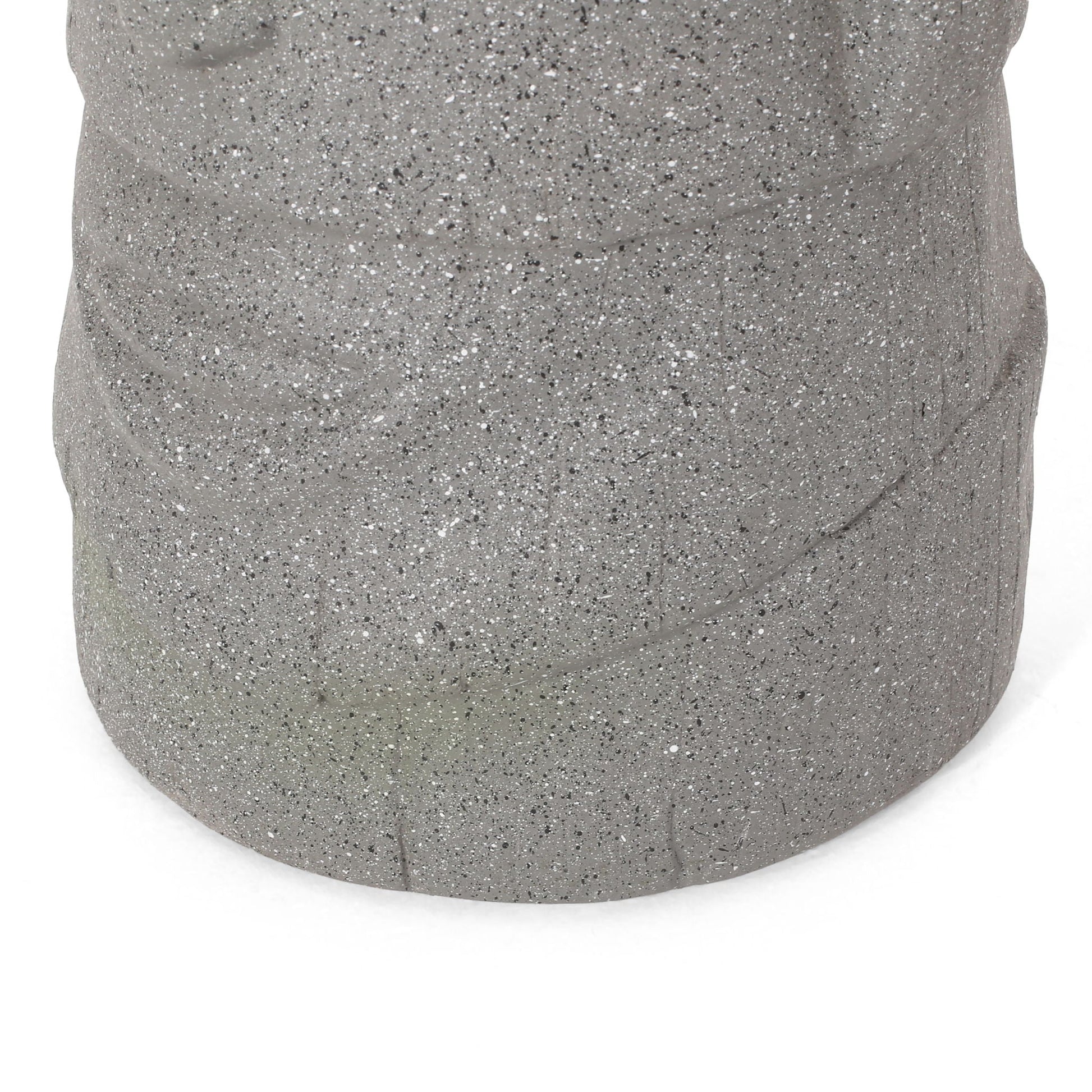 Planter Classic Flower Planter magnesium oxide stone gray speckled finish HouseOfZazla on Tampa Home & Garden Store