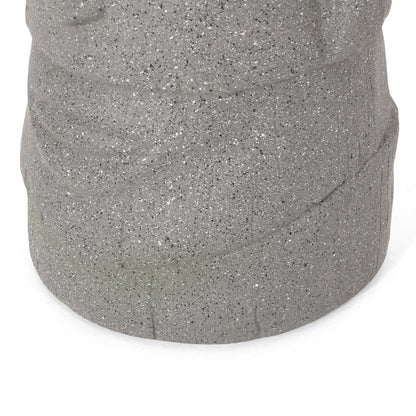 Planter Classic Flower Planter magnesium oxide stone gray speckled finish HouseOfZazla on Tampa Home & Garden Store