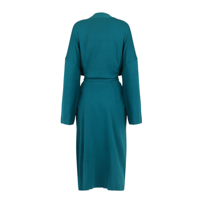 Soft Organic Cotton Knitted Kimono Robe Deluxe