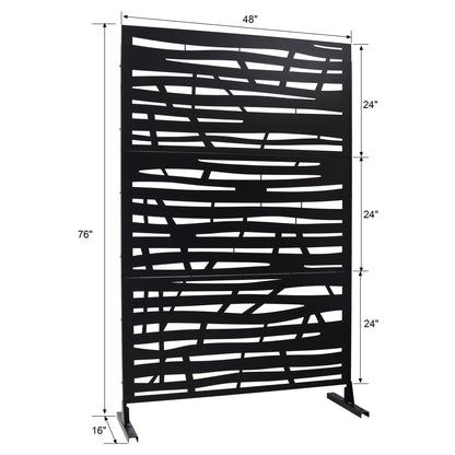 Indoor and Outdoor Metal Privacy Room Screen