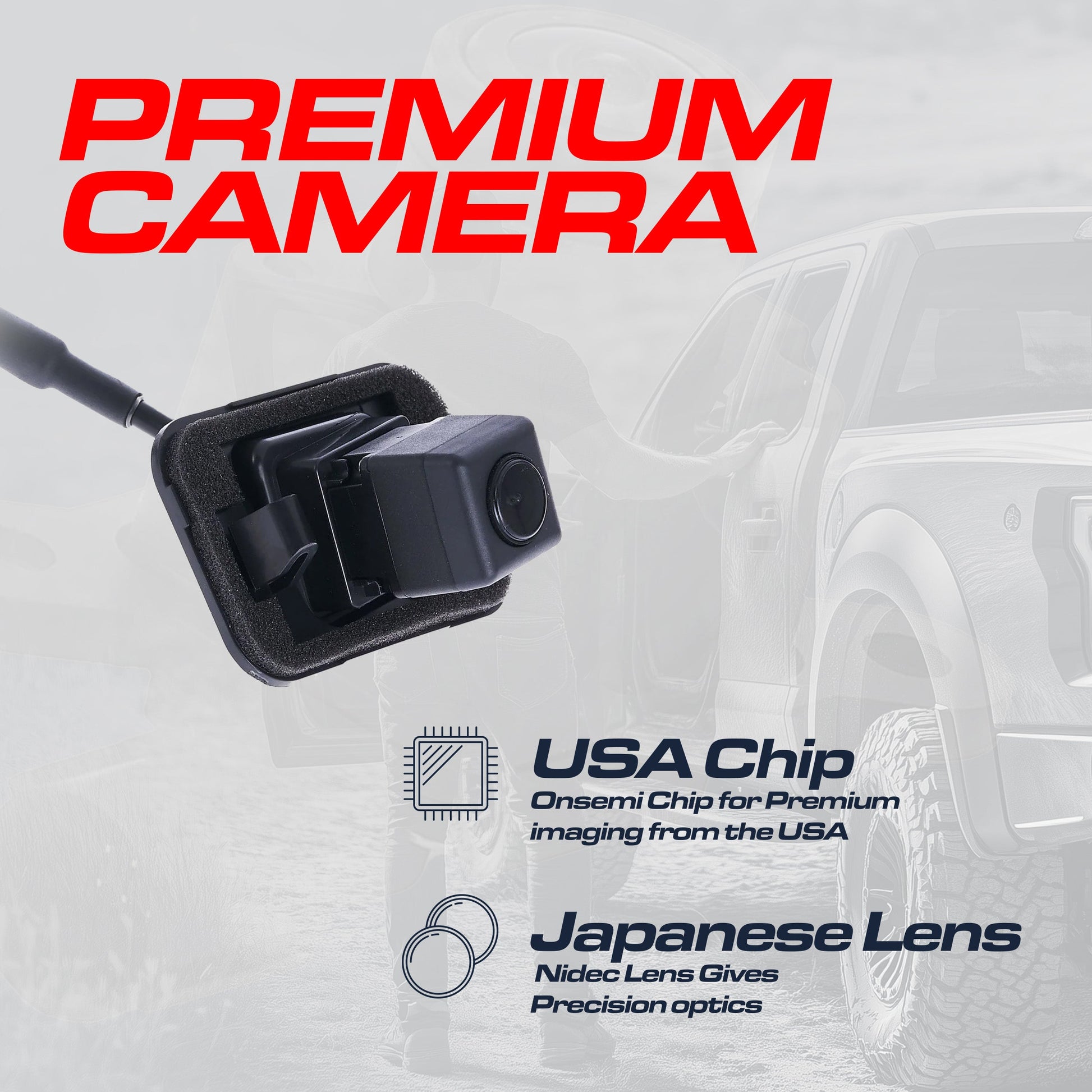 Master Tailgaters Mazda CX-7 (2009-2012) OEM backup camera, OE Part E223-67-RC0, black housing on Tampa Home & Garden Store
