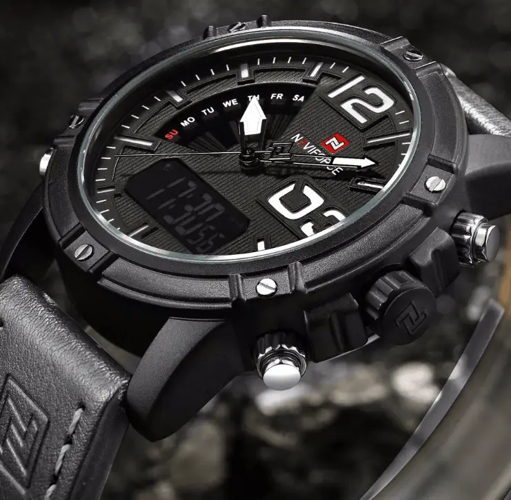Men's Digital Analog Watch Multifunction