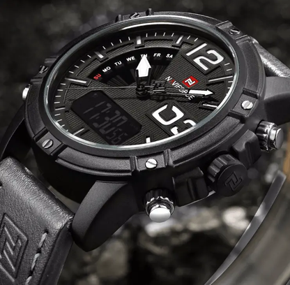 Men's Digital Analog Watch Multifunction
