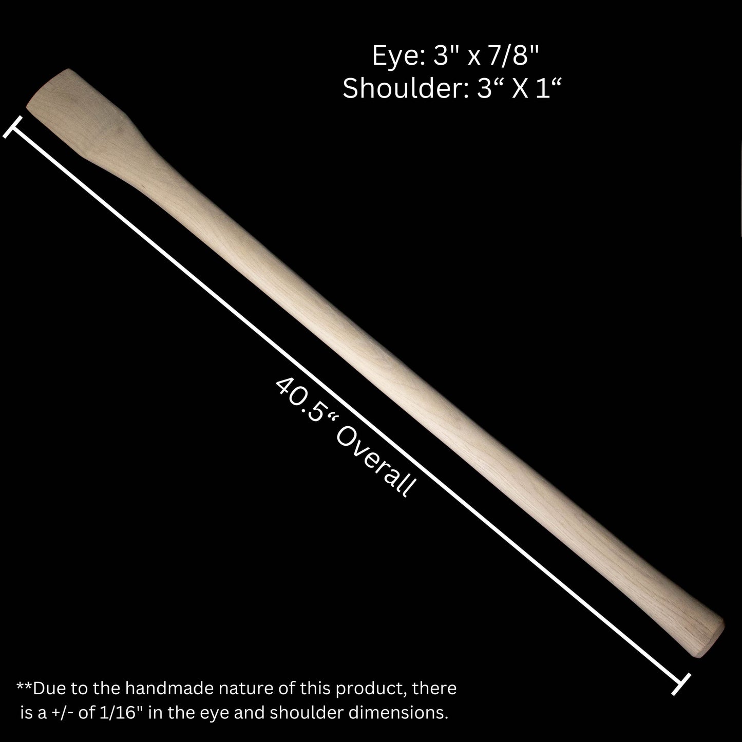 Double Bit Pulaski Axe Handle 40 Inches Premium