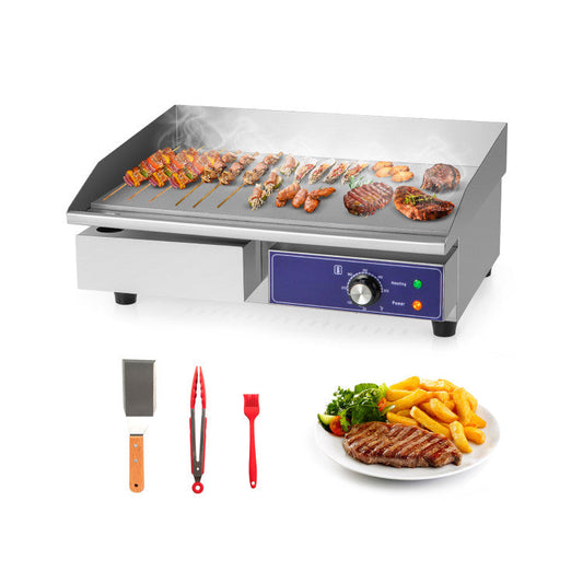 Electric Griddle Commercial Countertop Grill
