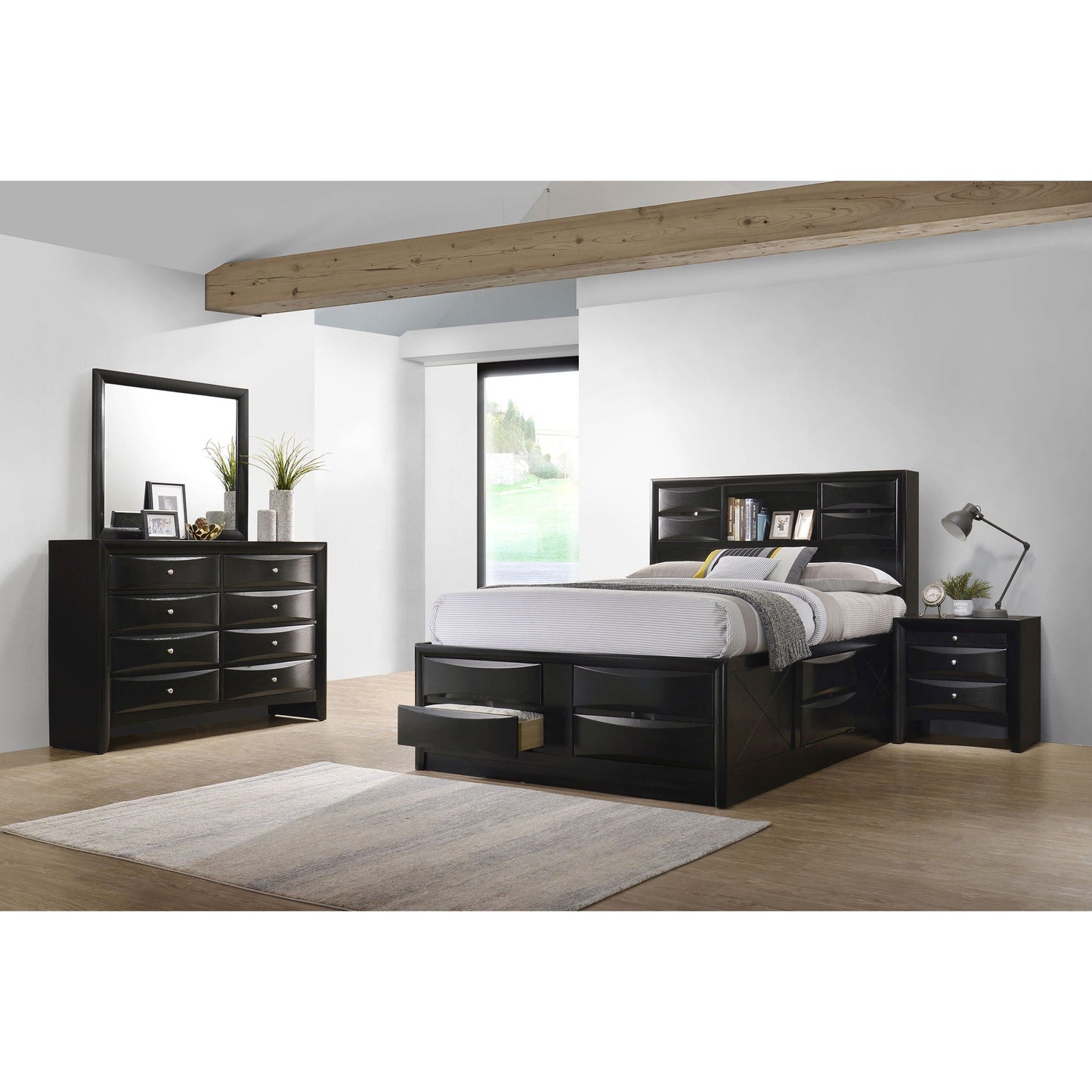 Isabel Transitional Bedroom Set and Drawers