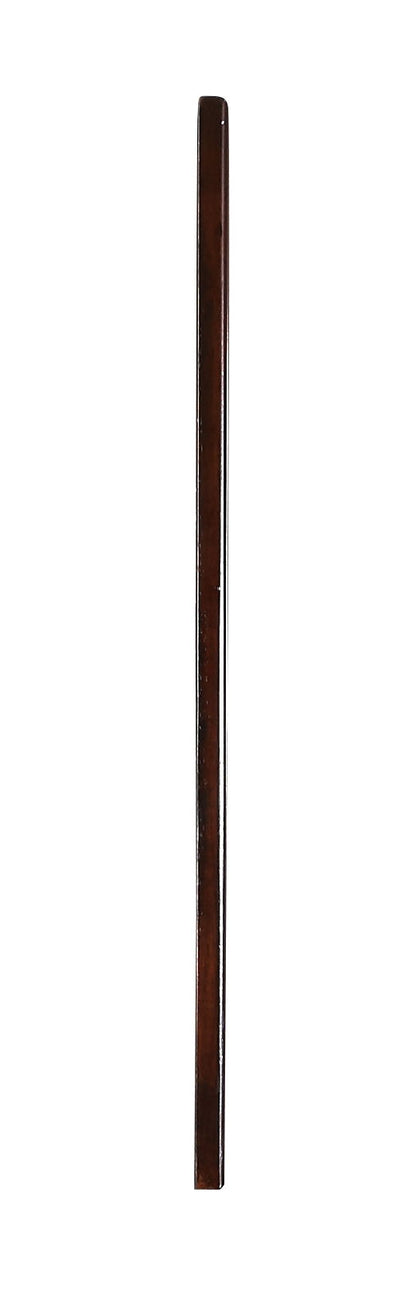 LaVita Mirror with Contemporary Frame, dark brown wood finish, vertical, HouseOfZazla on Tampa Home & Garden Store