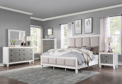 Katia Upholstered Bed With Padded Headboard