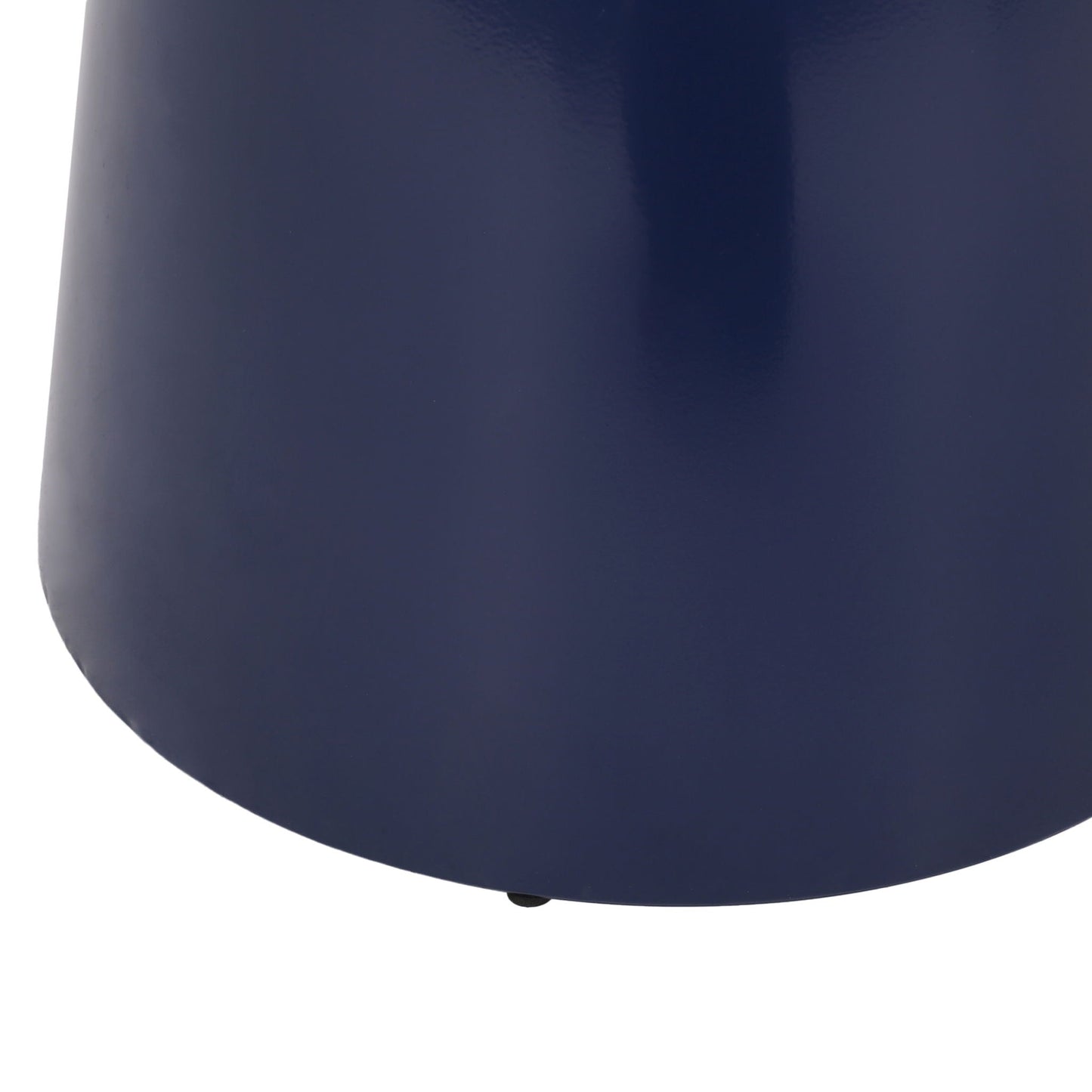 Modern Round Metal Pedestal Outdoor Table