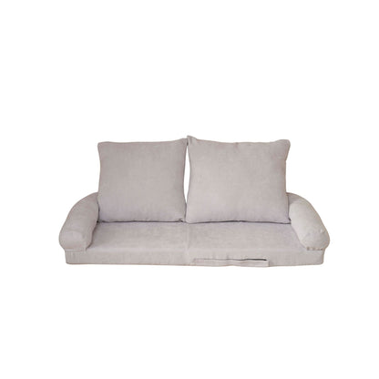Convertible Single Sofa Bed and Metal Frame