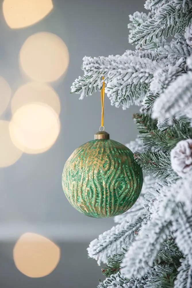 Christmas Ball Glass Ornament and Tree Decoration