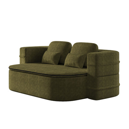 Foldable Sofa Bed with a Multi Functional Blanket