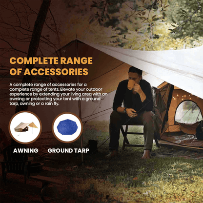23' Avalon Optimus Bell Tent - Tampa Home & Garden Store