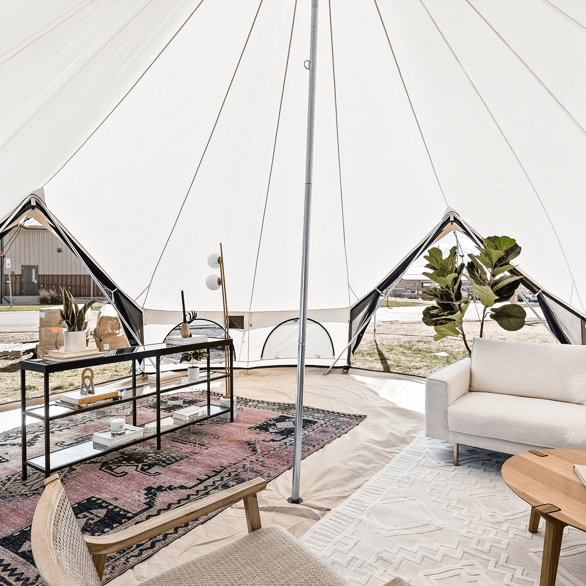 23' Avalon Optimus Bell Tent - Tampa Home & Garden Store