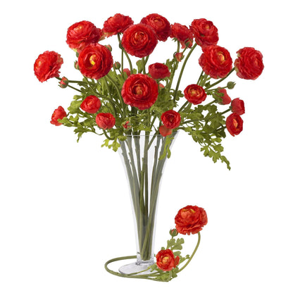23" Ranunculus Stem (Set of 12)" - Tampa Home & Garden Store