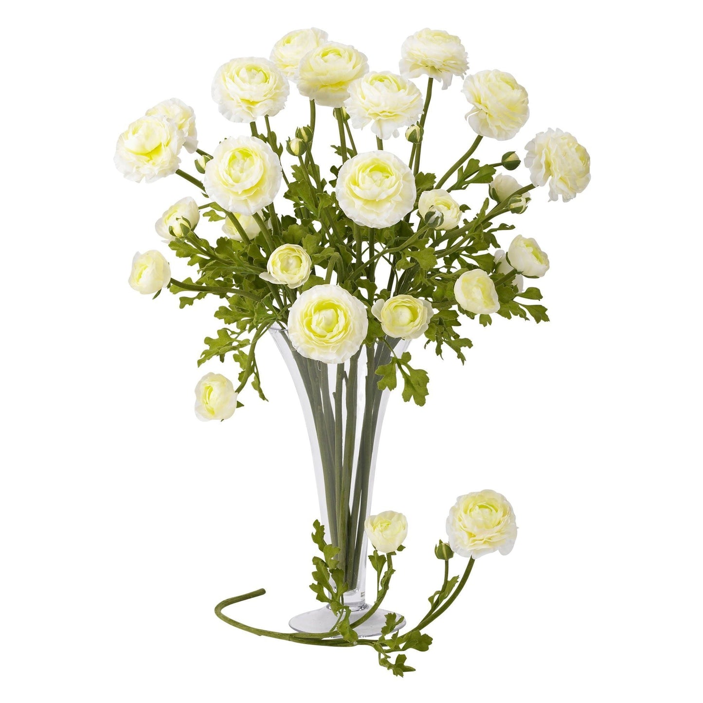 23" Ranunculus Stem (Set of 12)" - Tampa Home & Garden Store