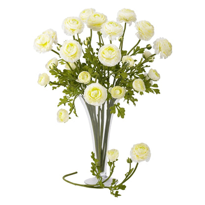 23" Ranunculus Stem (Set of 12)" - Tampa Home & Garden Store
