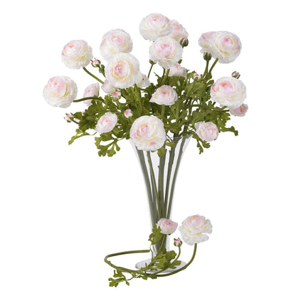 23" Ranunculus Stem (Set of 12)" - Tampa Home & Garden Store