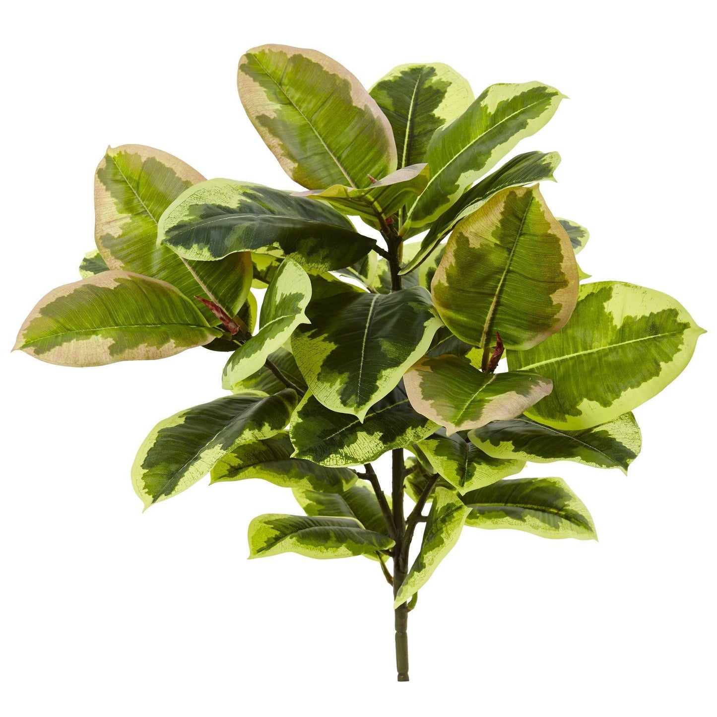 23” Rubber Leaf Artificial Plant (Real Touch) (Set of 3) - Tampa Home & Garden Store