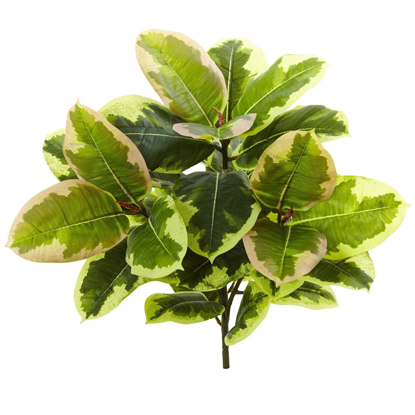 23” Rubber Leaf Artificial Plant (Real Touch) (Set of 3) - Tampa Home & Garden Store