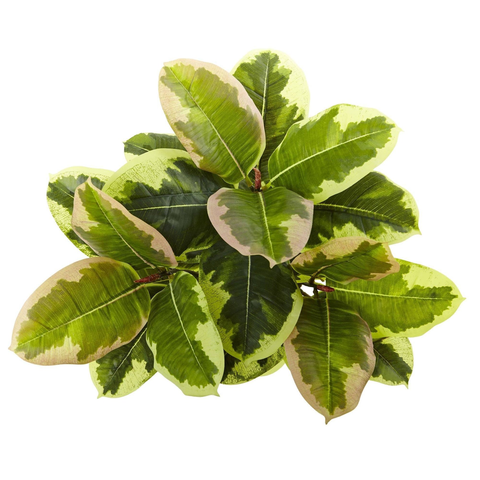 23” Rubber Leaf Artificial Plant (Real Touch) (Set of 3) - Tampa Home & Garden Store