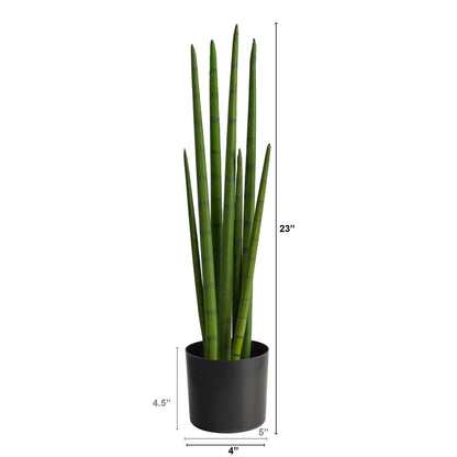 23” Sansevieria Snake Artificial Plant - Tampa Home & Garden Store