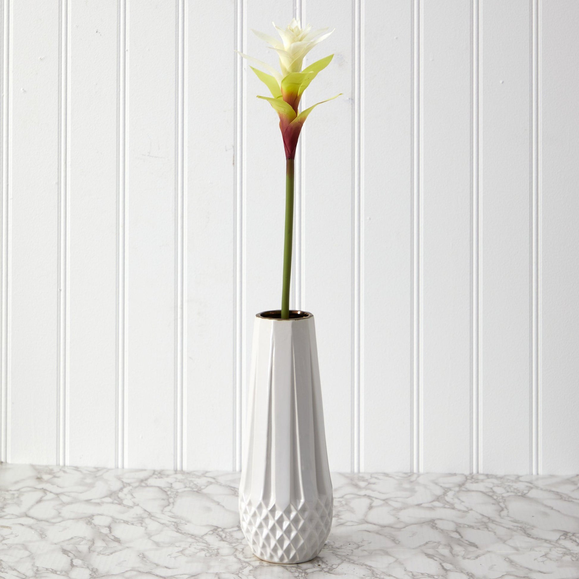 23” Star Bromeliad Artificial Flower Stems (Set of 6) - Tampa Home & Garden Store