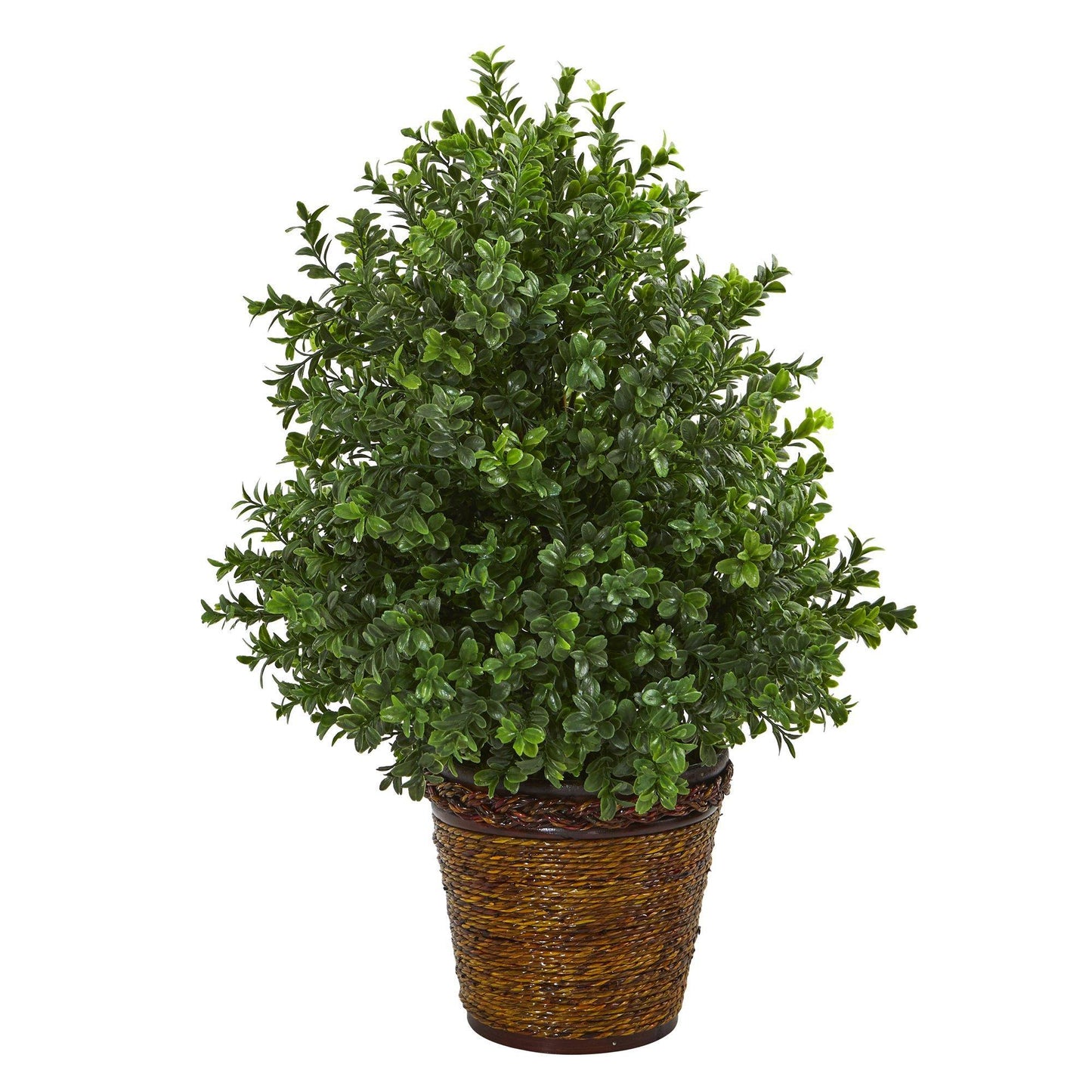 23” Sweet Grass Artificial Plant in Basket (Indoor/Outdoor) - Tampa Home & Garden Store
