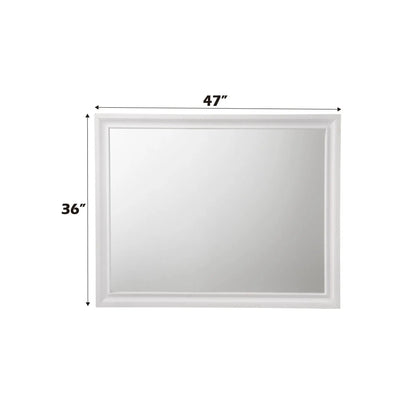 Naima Mirror Minimalist Wood Frame for Space
